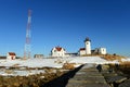 Eastern Point Lighthouse, Cape Ann, Massachusetts Royalty Free Stock Photo