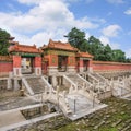 Eastern Qing Tombs, Yixian County, southwest of Beijing, China Royalty Free Stock Photo