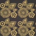 Eastern seamless pattern