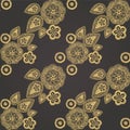 Eastern seamless pattern