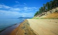 The eastern coast of Lake Baikal