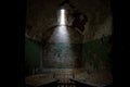 Eastern State Penitentiary cell Royalty Free Stock Photo