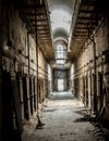 Eastern State Penitentiary Cell doors Royalty Free Stock Photo