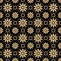 Eastern style luxury gold pattern