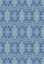 Eastern vintage seamless pattern. Symmetric elegant wallpaper. Vector repeating tribal ornament