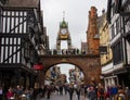 Eastgate Clock in Chester, England Royalty Free Stock Photo