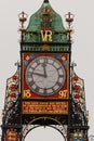 Eastgate Clock detail in Chester, England Royalty Free Stock Photo