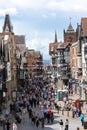 Eastgate street. Chester. England Royalty Free Stock Photo