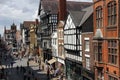 Eastgate street. Chester. England Royalty Free Stock Photo