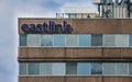 Eastlink Logo at Headquarters. A Canadian cable television and telecommunications company. HALIFAX, NOVA SCOTIA