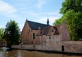 Beguinage church Bruges / Brugge, Belgium Royalty Free Stock Photo