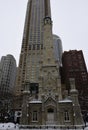 Eastside of the Chicago Water Tower Royalty Free Stock Photo