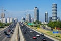 The Gardiner Expressway in Toronto, Ontario, Canada Royalty Free Stock Photo