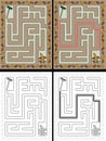 Easy autumn maze