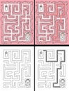 Easy baby maze