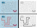 Easy butterfly maze