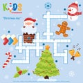 Easy crossword puzzle `Christmas day`