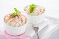 Easy dessert - milk rice Royalty Free Stock Photo