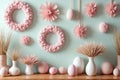 Easy Easter DIYs: Enhancing Your Home with Creative DÃÂ©cor Royalty Free Stock Photo