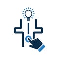 Easy, effortless, ingenious icon