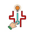 Easy, effortless, ingenious icon