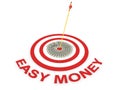 Easy money concept