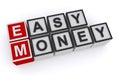 Easy money word blocks