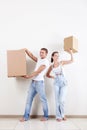 Easy Moving Royalty Free Stock Photo