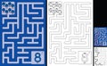 Easy number maze - number 8