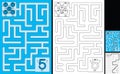 Easy number maze - number 5