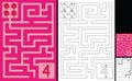 Easy number maze - number 4