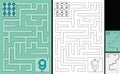 Easy number maze - number 9