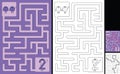 Easy number maze - number 2