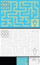 Easy number maze - number 6