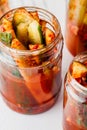 Easy recipe for vegan Korean Kimchi pickle cucumber.Crisp,crunchy and delicious fermented marinated cucumbers