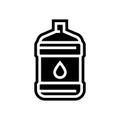 easy refill glyph icon vector illustration Royalty Free Stock Photo