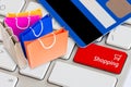 Easy shopping online Royalty Free Stock Photo