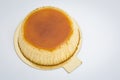 Easy Spanish caramel flan recepie Royalty Free Stock Photo