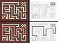 Easy squirrel maze