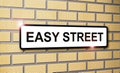 Easy Street Royalty Free Stock Photo