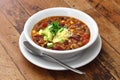 Easy taco soup, american food