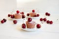 Easy and tasty dessert: cherry muffins