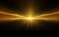 Easy to add lens flare effects for overlay designs or screen blending mode to make high-quality images. Abstract sun burst, Royalty Free Stock Photo