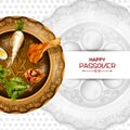 Jewish holiday of Passover Pesach Seder