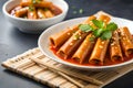 Easy Vegan Tteokbokki (Spicy Korean Rice Cakes)