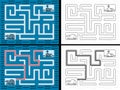 Easy whale maze