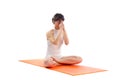 Easy yoga Pose