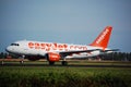 EasyJet Airbus 319 take off Royalty Free Stock Photo