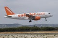 Easyjet Airbus Landing - Airplane, Faro, Portugal