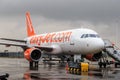 Easyjet Airbus parked